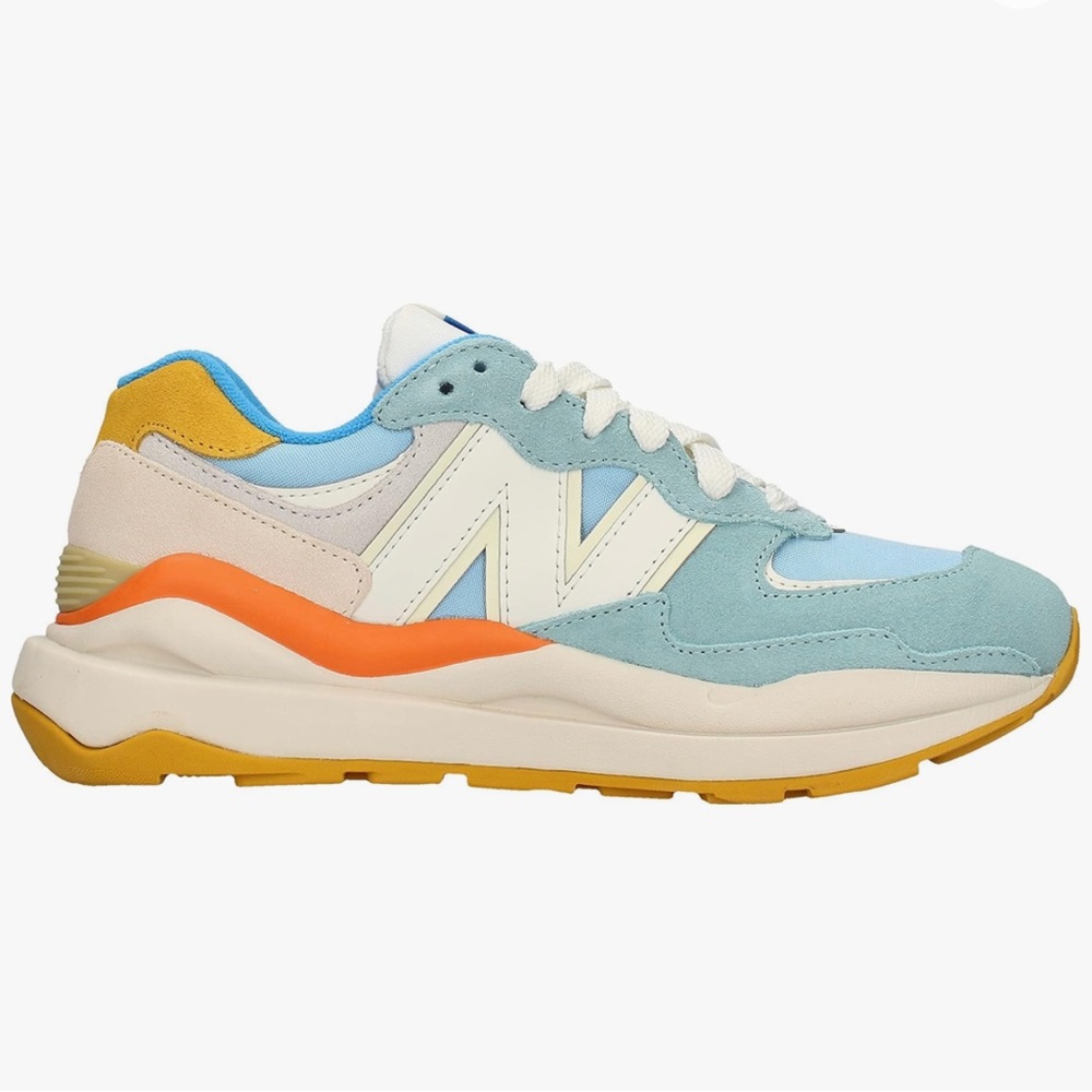 New balance Blue Orange Sneakers M5740 Women’s Size 7.5 Originally $156